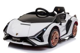 Seria 3 Sedan (Biały) - zasilany baterią 12V
